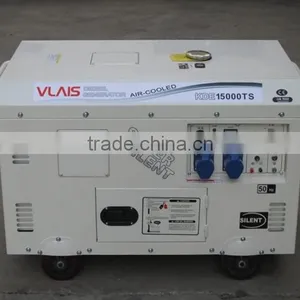 Double- Cylinder Factory Price Electric Start 12kva Diesel Generator thumbnail-5