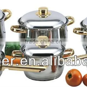 12pcs Kitchen Cookware Sets Suitable for All Type Cooker thumbnail-1