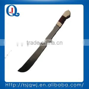 M252 Machete 18" Parang Bush Cutting Knife, Plastic Handle,polishing Silver or Oxide Coated Black Blade thumbnail-2