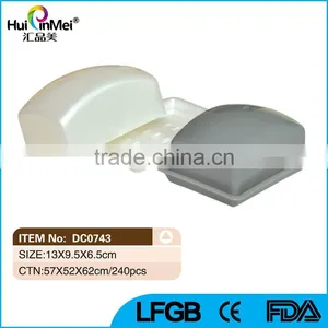 Wholesale Plastic Shower Soap Dish Soap Holder Soap Box thumbnail-5