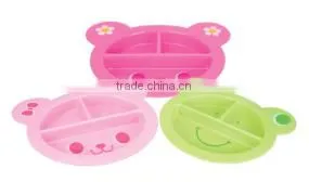 Lovely Bear Plastic Dishes for Kids thumbnail-1