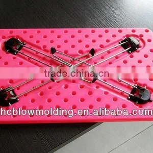 OEM Blow Molding Plastic Folding Table HDPE Folding Laptop Table Board Huizhou Factory thumbnail-3