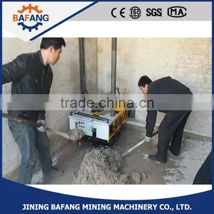 2017 China New Technology Constructions Wall Automatic Cement Plastering Machine for Ceiling thumbnail-1