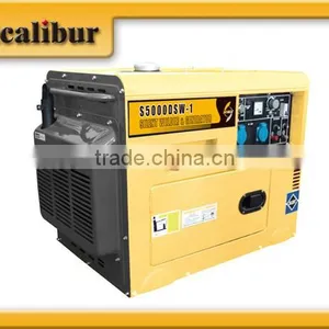 5KW Small Single Phase Slient Diesel Welder Generator for Sales thumbnail-1
