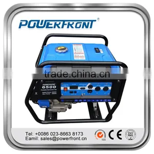 50hz 60hz 420cc Air Cooled 6.5kw 15hp Portable Gasoline Generator for Sale thumbnail-1