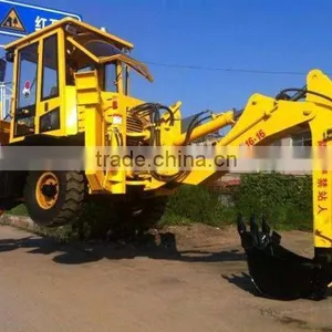 Small Mini Compact Backhoe Loader for Sale/backhoe Wheel Loader in Qingzhou thumbnail-1