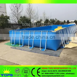 Above Ground Bracket Swimming Pool Durable PVC Metal Bracket Swimming Pool thumbnail-1