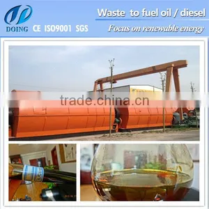 Professional Installation and Training Used Car Tyres Pyrolysis Machine to Fuel Oil thumbnail-1