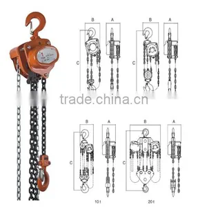 Manual Lifting Hoist Lift Hoists 0.5 Ton Chain Block Hoist thumbnail-5
