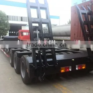 CLW 3 Line Six-axis 100ton Low Bed Semi Trailer for Sale thumbnail-1