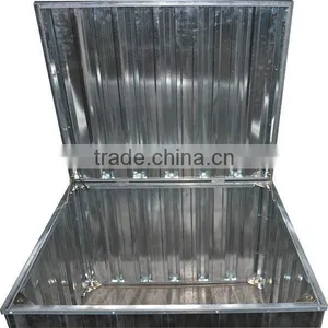 Steel Garden Storage Box Led Light Flower Pot thumbnail-4