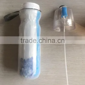Mist Spray Drinking Water Bottle Insulated Drinking & Misting Sport Water Bottle With Mist Sprayer Outdoor Sport Hydration thumbnail-5