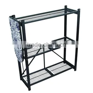 Vivinature Metal Storage Shelf With Mesh Ironing Board thumbnail-1