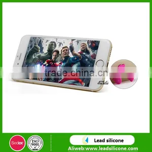 Silicone 3M Sticky Mobile Phone One Touch-U Stand Holder thumbnail-2