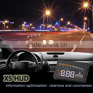 X5 Hud 3" Screen Hud Head Up Car HUD Display Black thumbnail-1