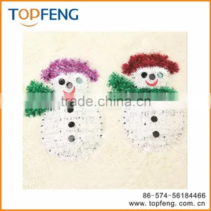 Christmas Decoration Plush Snowman/christmas Snowman/holiday Living Felt Ornament Christmas Ornament thumbnail-4