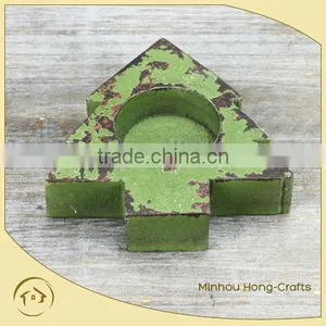 Metal Christmas Iron Tree Candle Holder thumbnail-1