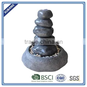 Japanese Pebble Stone Water Fountain China Wholesale Indoor Fountain thumbnail-1
