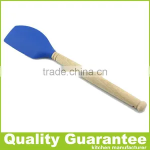 High Quality Wooden Baking Utensil Set Silicone Kitchen Utensil Set thumbnail-5