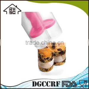 Plastic Mini Ice Cream Sandwich Maker,Home Portable Ice Cream Sandwich Maker and Cutter for Kids thumbnail-6