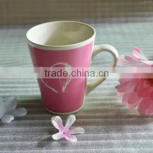 Valentine Pink Ceramic Coffee Mug thumbnail-1