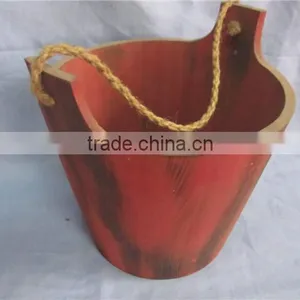 Ice Cream Maker Wood Bucket Solid Bucket thumbnail-2
