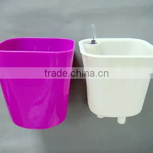 Plastic Flower Pot for Sell-filling Design thumbnail-4