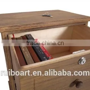 Multi PP Drawer Paulownia Storage Cabinet thumbnail-3