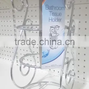 Steel Constraction Bathroom Tissue Towel Holder thumbnail-1