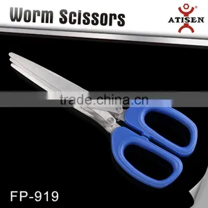 2017 New Style Stainless Steel Worm Scissors FP-919 thumbnail-1