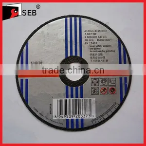 Flat Super Thin Resin Bonded Reinforced Cutting Wheels thumbnail-1