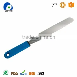 Cake Icing Silicone Spatula Set Stainless Steel Knife Silicon Handle thumbnail-2