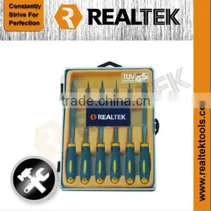 6PCS Needle File Set With Plastic Handle thumbnail-1