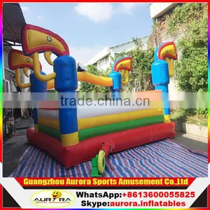 Customized Size Air Bouncer Inflatable Trampoline With Factory Lower Price thumbnail-2