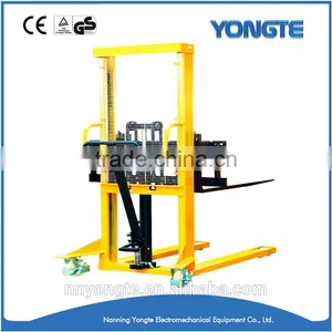 Good Manufacturer 2 Ton Hand Pallet Stacker/truck Forklift/Manual Hydraulic Stacker thumbnail-5