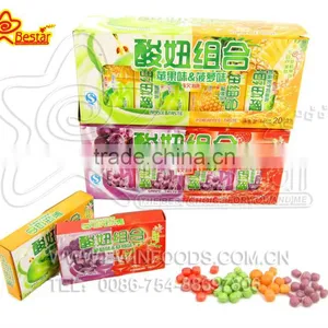 Mixed Fruity Flavor Crispy Sour Soft Candy thumbnail-1
