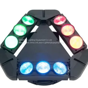 2015 Guangzhou New 9 Heads LED Spider Moving Head Beam Light thumbnail-2