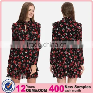 New Model Casual Short Thailand Women Dresses Wholesale thumbnail-1