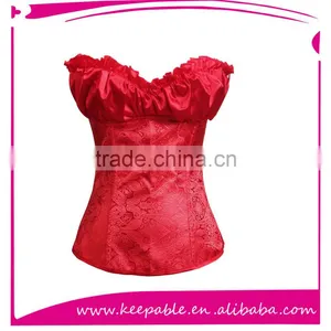 Free Shipping Sweet Princess Red Corset for Sweet Girl thumbnail-1