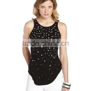 Tank Top in Bulk Basic Ribbed Camisole Tops 100% Cotton thumbnail-3