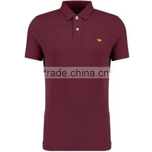 MGOO 2016 High Quality Short Sleeves Polo Summer Fashion Chest Logo 100% Cotton With Embroidery Logo thumbnail-2
