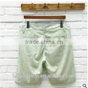Hot 100% Cotton Cheap Light Color Casual Half Pants for Men thumbnail-4