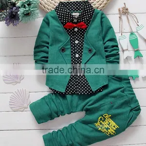 Zm50393b New Style Children Clothing Sets Wholesale Boys Business Suit thumbnail-3
