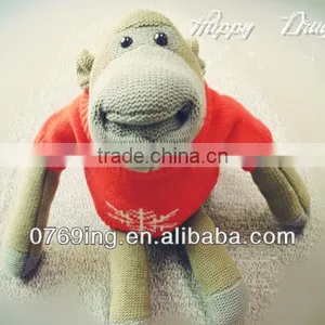 Toy Knitting Cloth Cute Striped Animal Knitting Sweater or Coat thumbnail-1