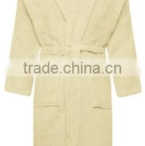 Wholesale Adults 100% Cotton Terry Bathrobe thumbnail-2