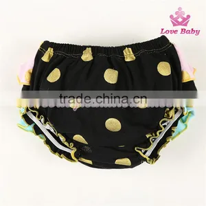 Cotton Polks Dot Nappy Underwear Factory New Designs Nappy Pant for New Babies 0-12M thumbnail-2