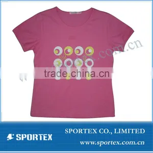 2012 Latest Fashionable OEM Girl Cotton t Shirt LTX-0903 thumbnail-1