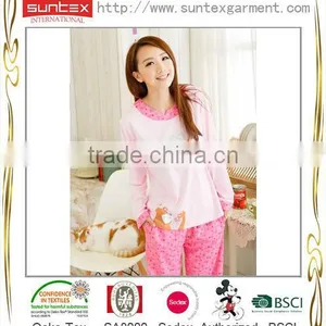 2015 Hot Sale n Cotton Lovely Pretty Girls Pajamas for Girls thumbnail-1