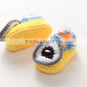 Wholesale Hot Sale Cute Animal Baby Crochet Shoes thumbnail-3