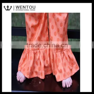 New Arrival Polka Dot Baby Girls Ruffle Pants thumbnail-5